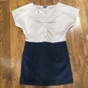 GAP | Color Block Button Down Dress
